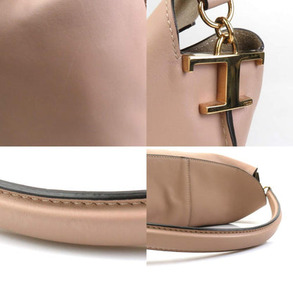 TOD'S, Pink, Leather, handbag