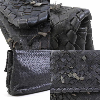 Bottega Veneta Olimpia, Black, Leather, shoulder