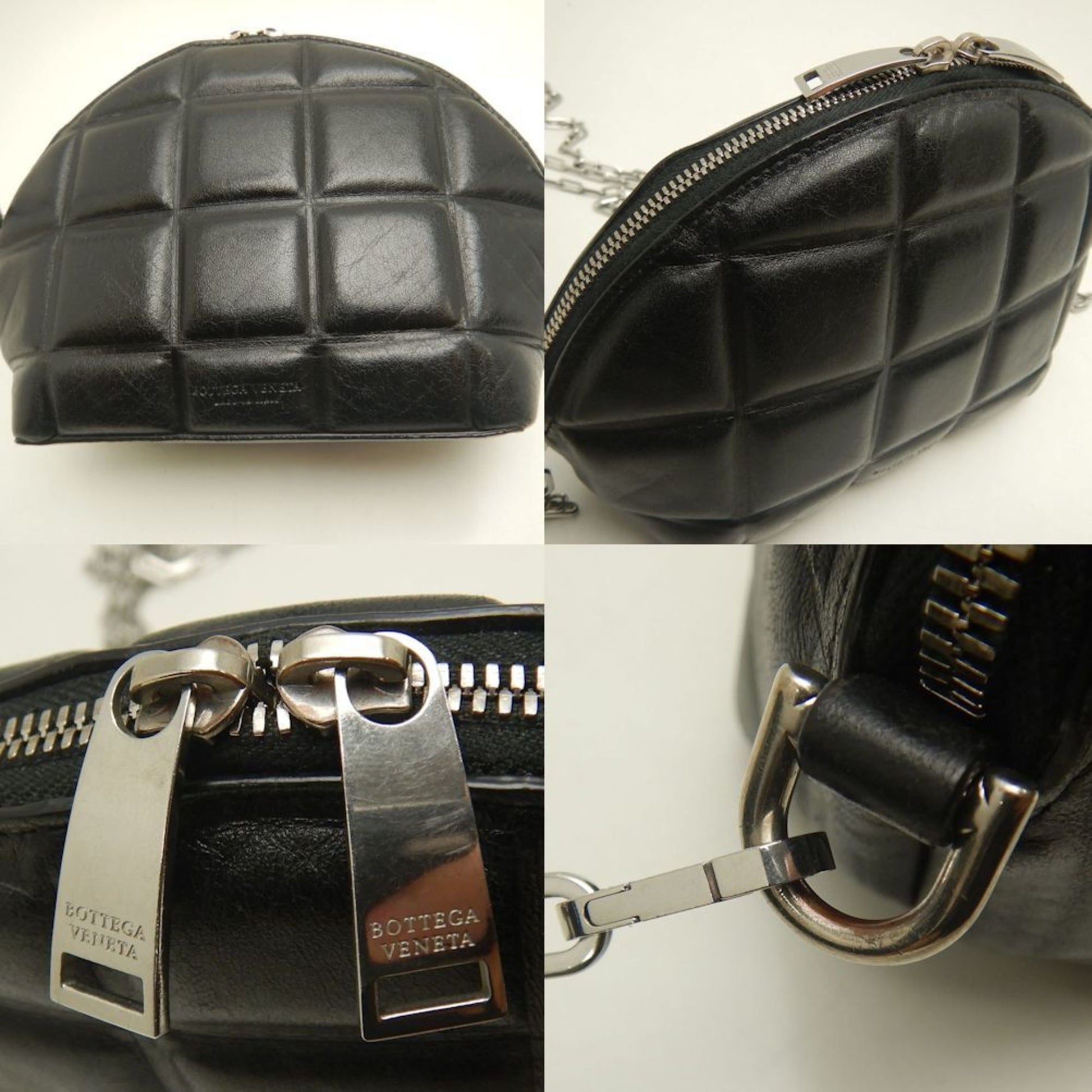 Bottega Veneta Veneta, Black, Leather, shoulder