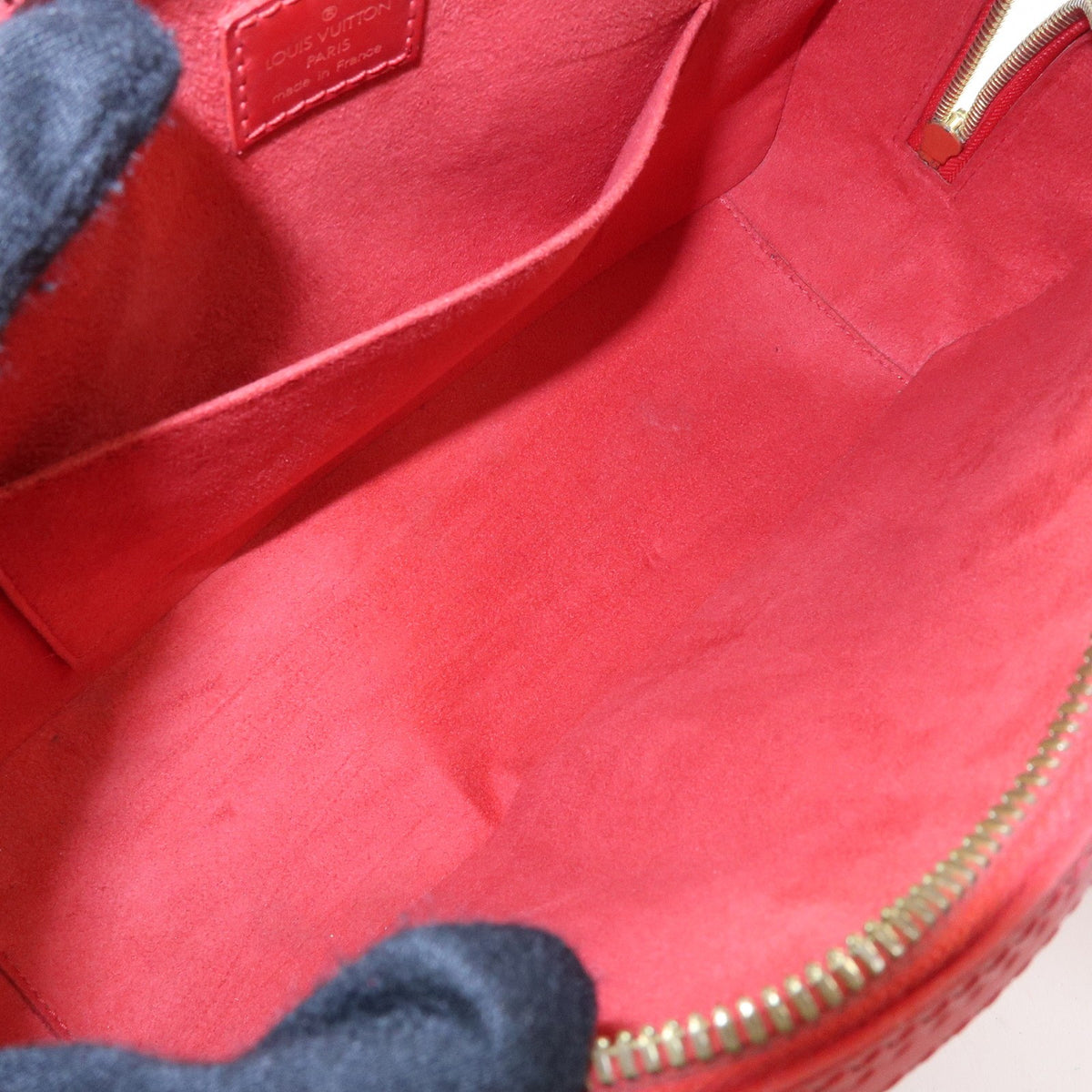 Louis Vuitton Jasmin Epi Leather, Red, Leather, Handbag