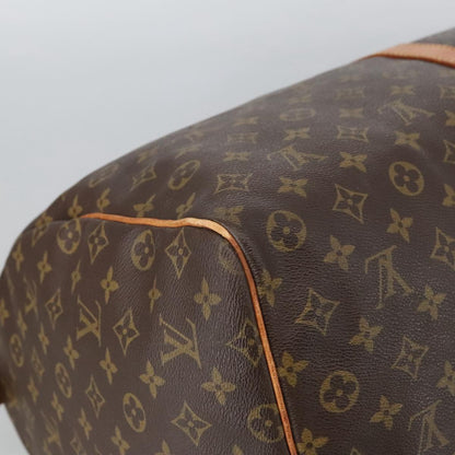 Louis Vuitton Keepall 60, Brown, Canvas, travel
