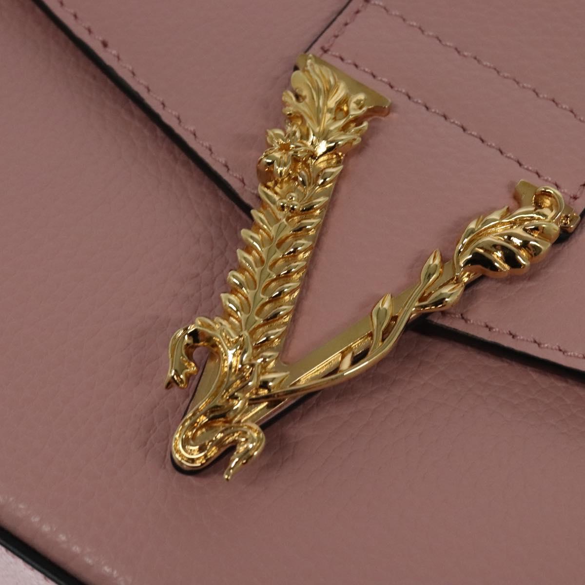Versace Medusa, Pink, Leather, shoulder