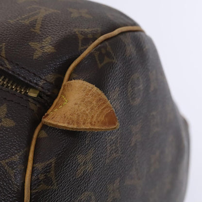 Louis Vuitton Keepall 55, Brown, Canvas, travel