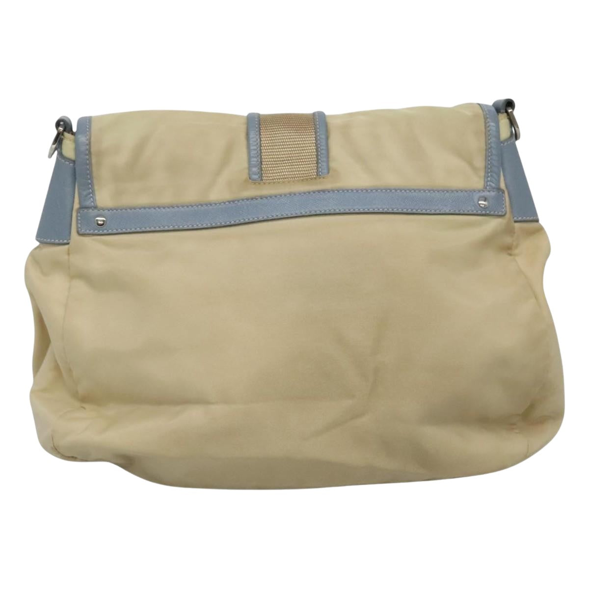 Prada Re-Nylon, Beige, Canvas, shoulder