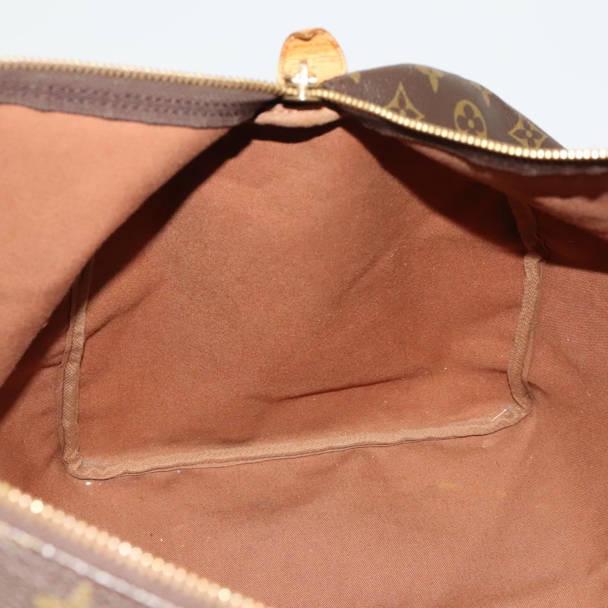 Louis Vuitton Keepall 60, Brown, Canvas, travel
