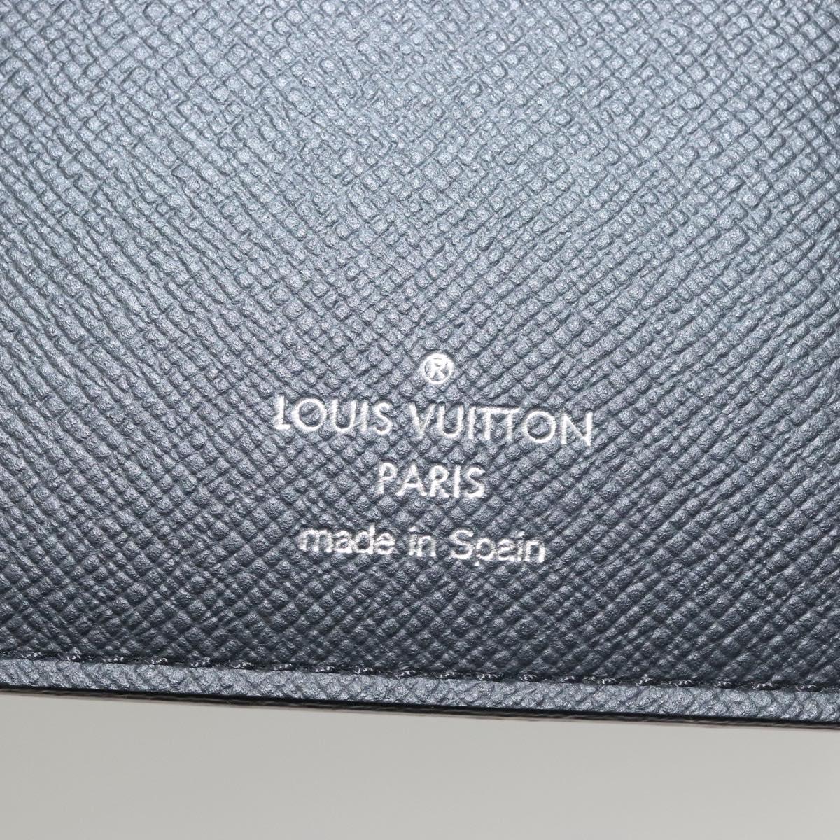 Louis Vuitton Brazza, Black, Canvas, wallet