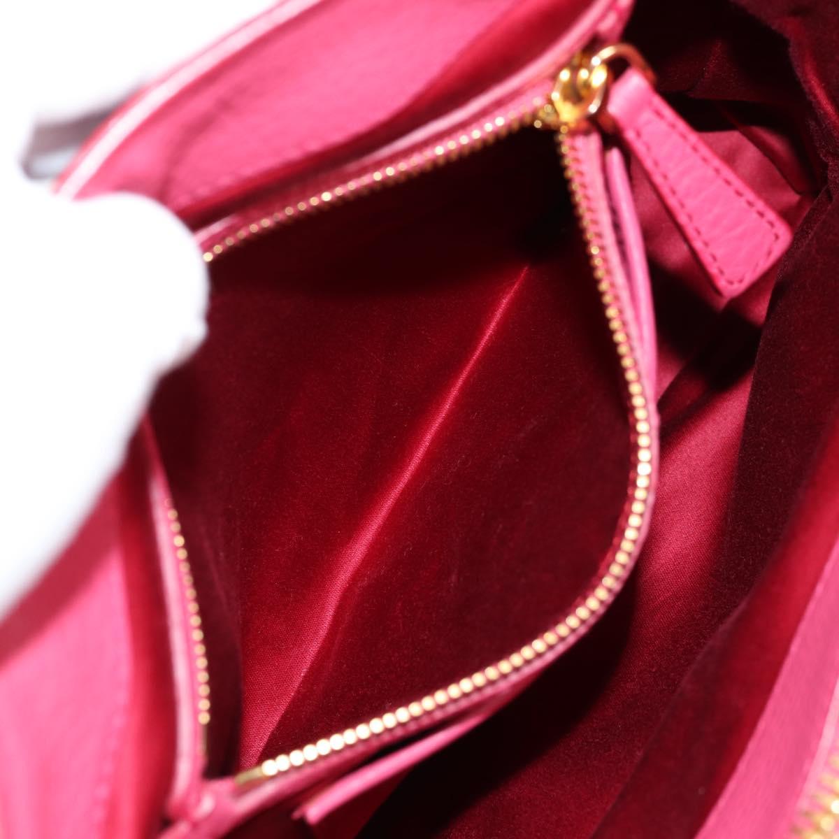 Miu Miu Vitello, Pink, Leather, tote