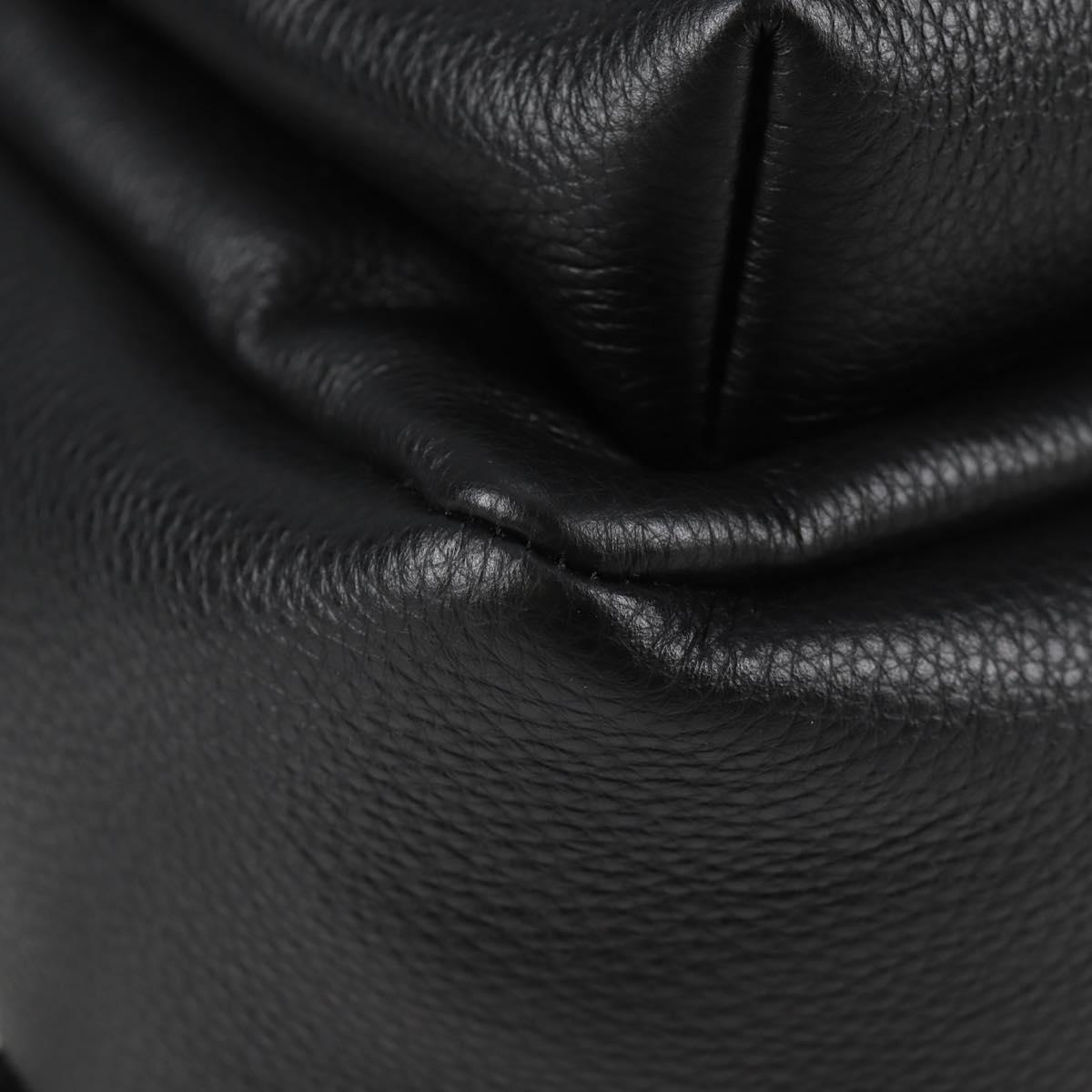 Versace Medusa, Black, Leather, backpack