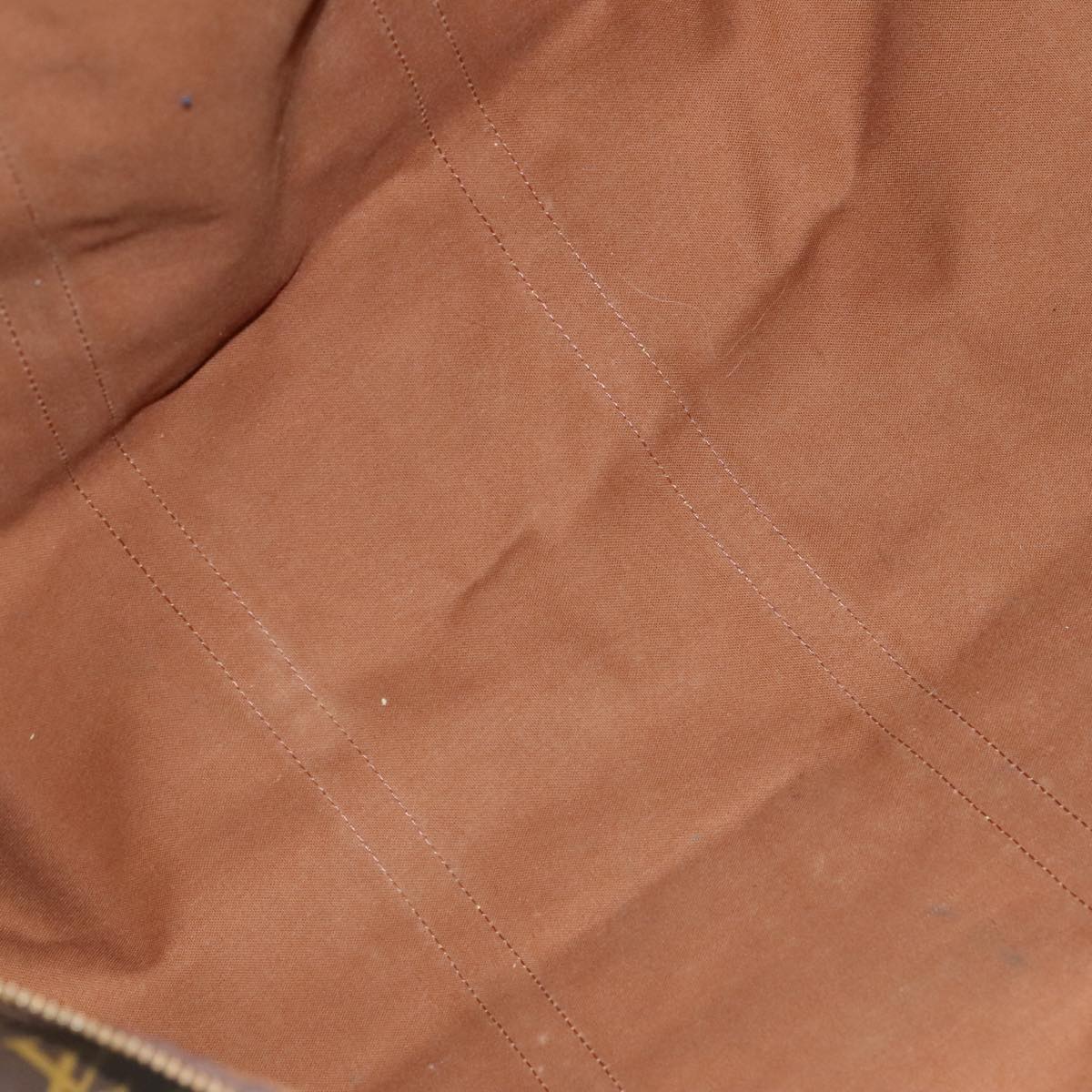 Louis Vuitton Keepall 60, Brown, Canvas, travel