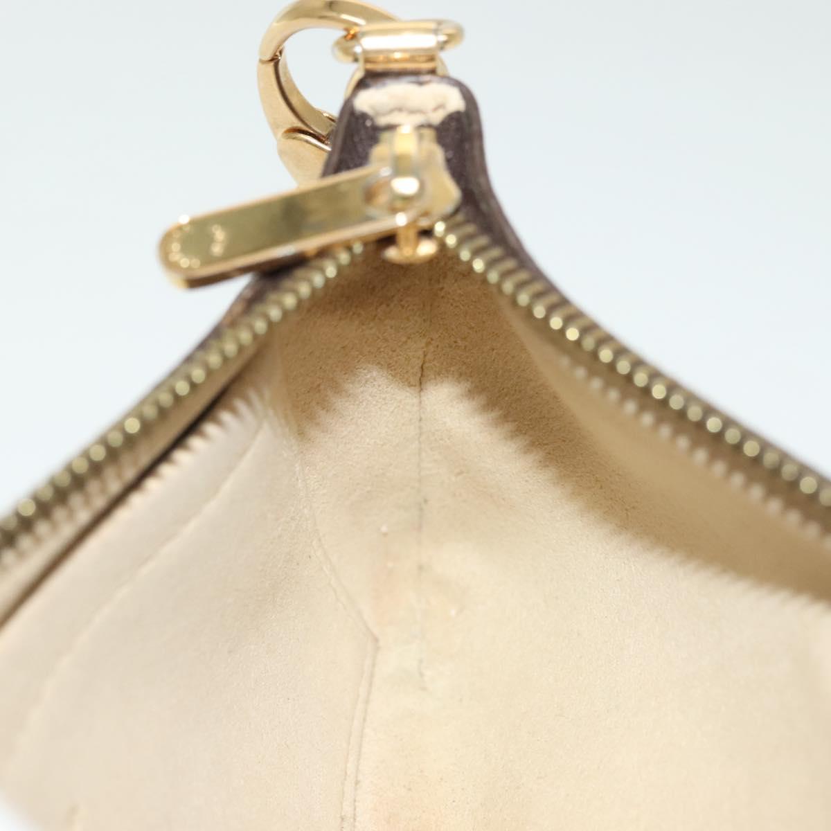 Louis Vuitton Milla, Brown, Canvas, clutch