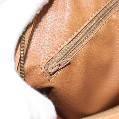 Celine Vintage Boston Macadam Coated Canvas, Brown, PVC, Handbag