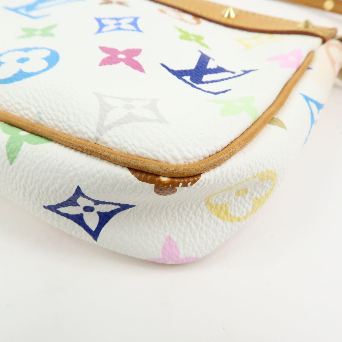 Louis Vuitton Pochette Accessoires Monogram Multicolor, Multicolour, Canvas, Clutch