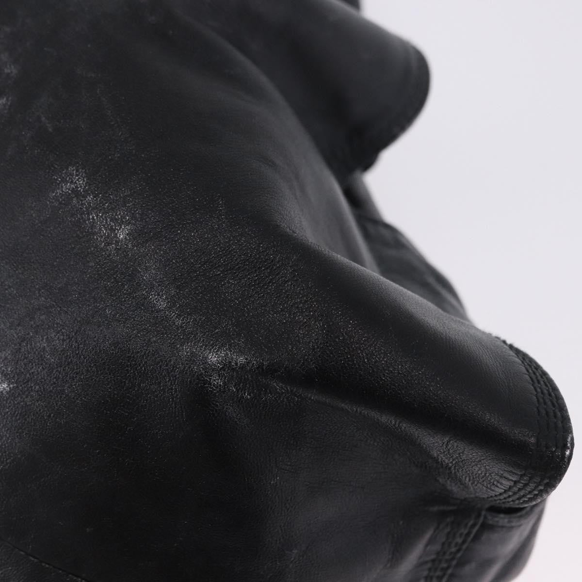 Loewe Aire Leather, Black, Leather, Shoulder Bag