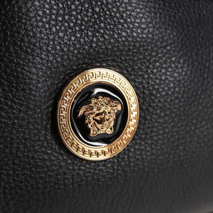 Versace Medusa, Black, Leather, backpack