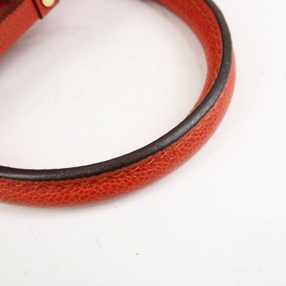 Louis Vuitton Speedy Bandouliere Monogram Empreinte Leather, Orange, Leather, Handbag