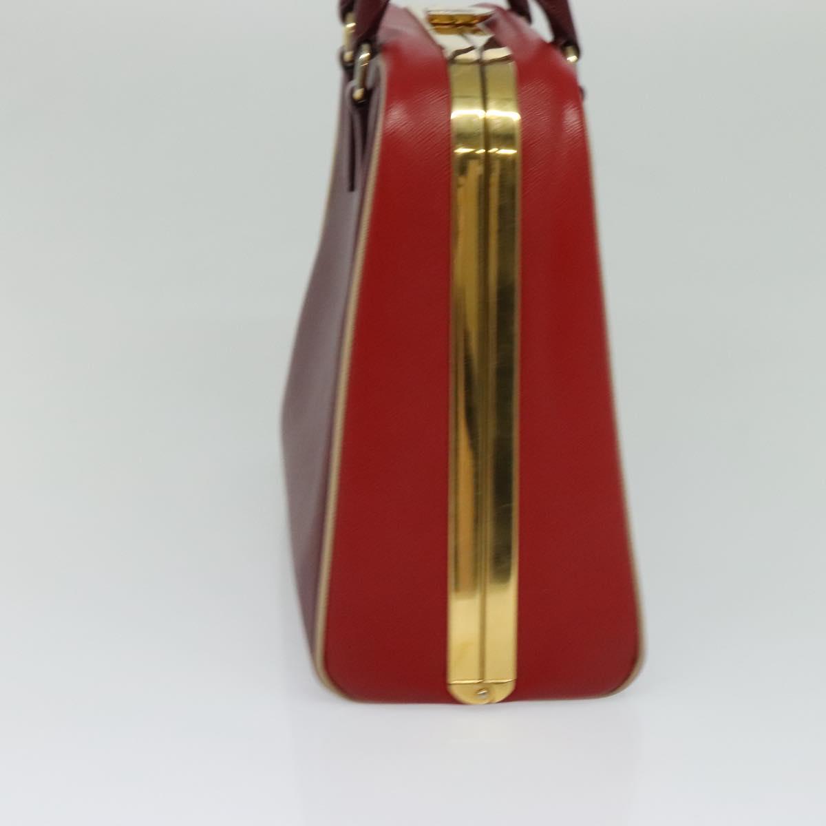 Prada Saffiano, Red, Leather, handbag