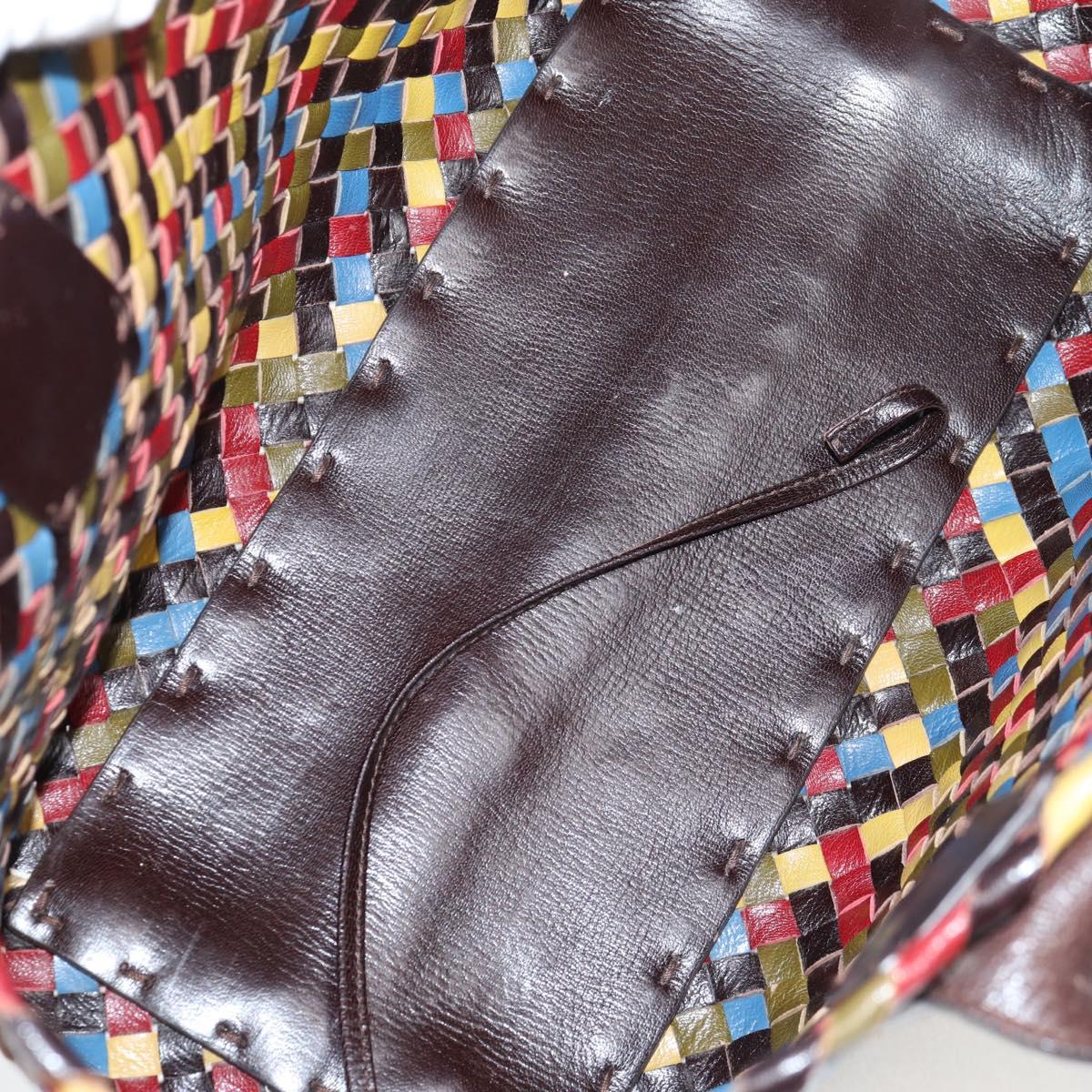 Bottega Veneta Intrecciato, Brown, Leather, tote
