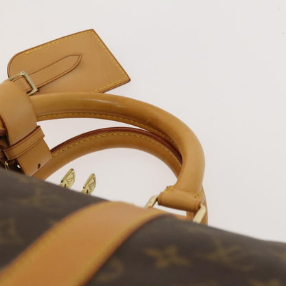 Louis Vuitton Keepall 50, Brown, Canvas, travel
