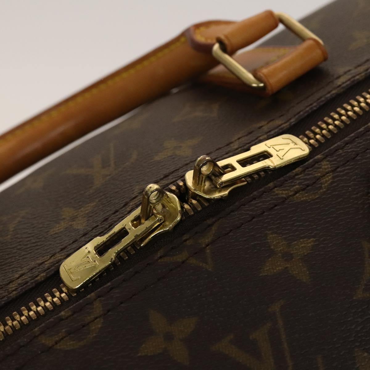 Louis Vuitton Keepall 55, Brown, Canvas, travel