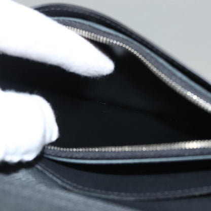 Louis Vuitton Brazza, Black, Canvas, wallet