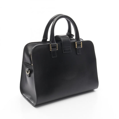 Saint Laurent Baby Cabas, Black, Leather, handbag