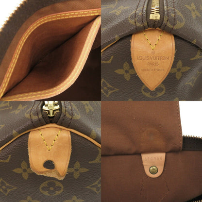 Louis Vuitton Speedy 35, Brown, Canvas, handbag