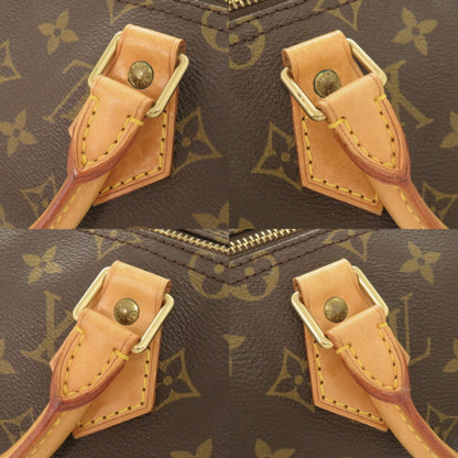Louis Vuitton Speedy 35, Brown, Canvas, handbag
