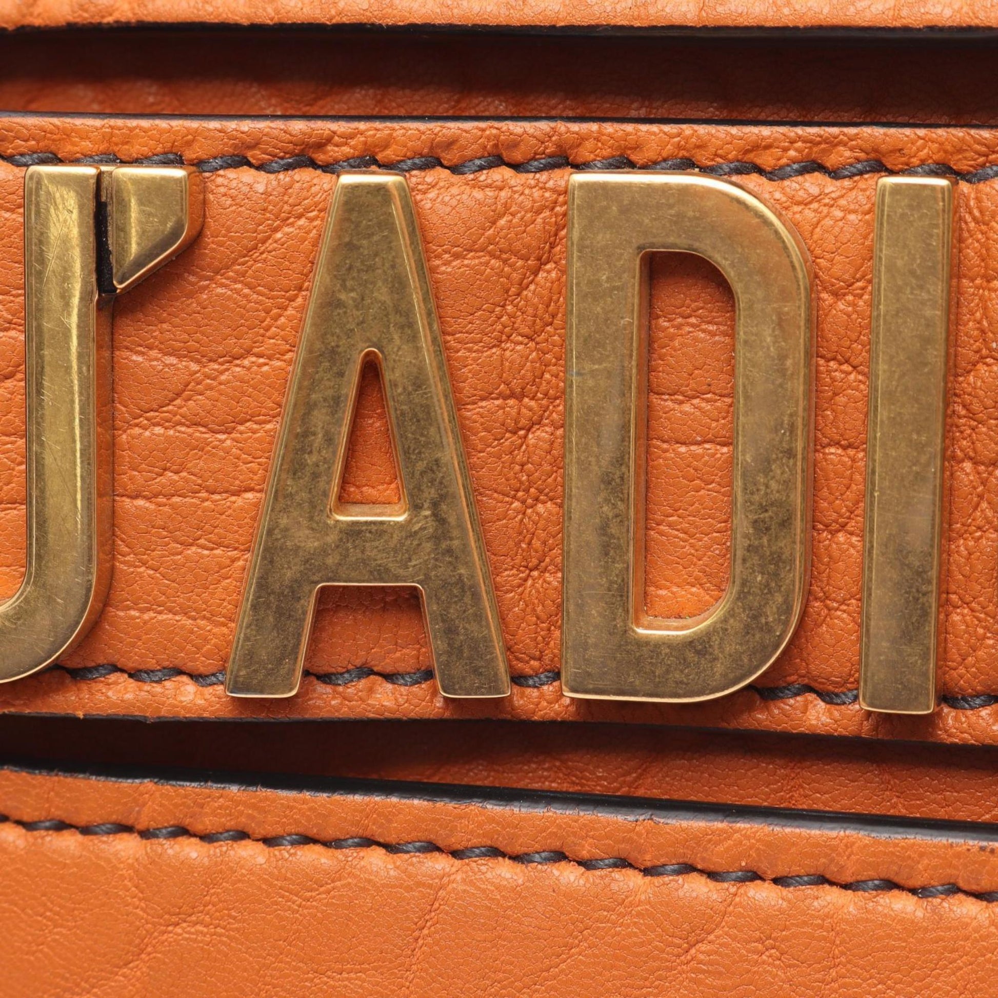 Dior J'Adior, Orange, Leather, shoulder