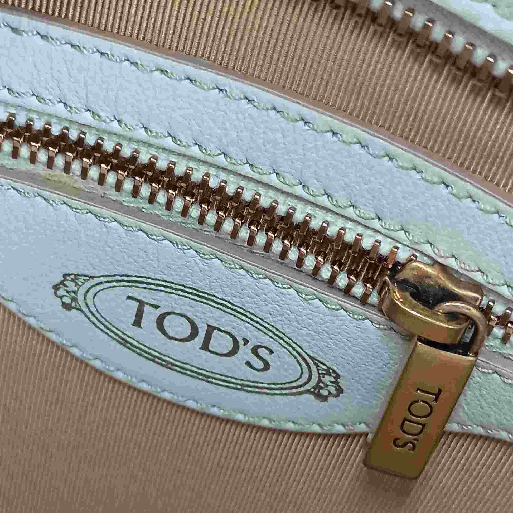 TOD'S -, White, Leather, tote