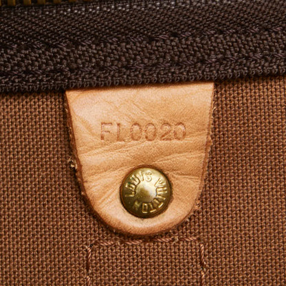 Louis Vuitton Keepall 60, Brown, Canvas, travel