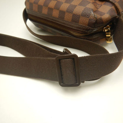 Louis Vuitton Trotteur, Brown, Canvas, shoulder