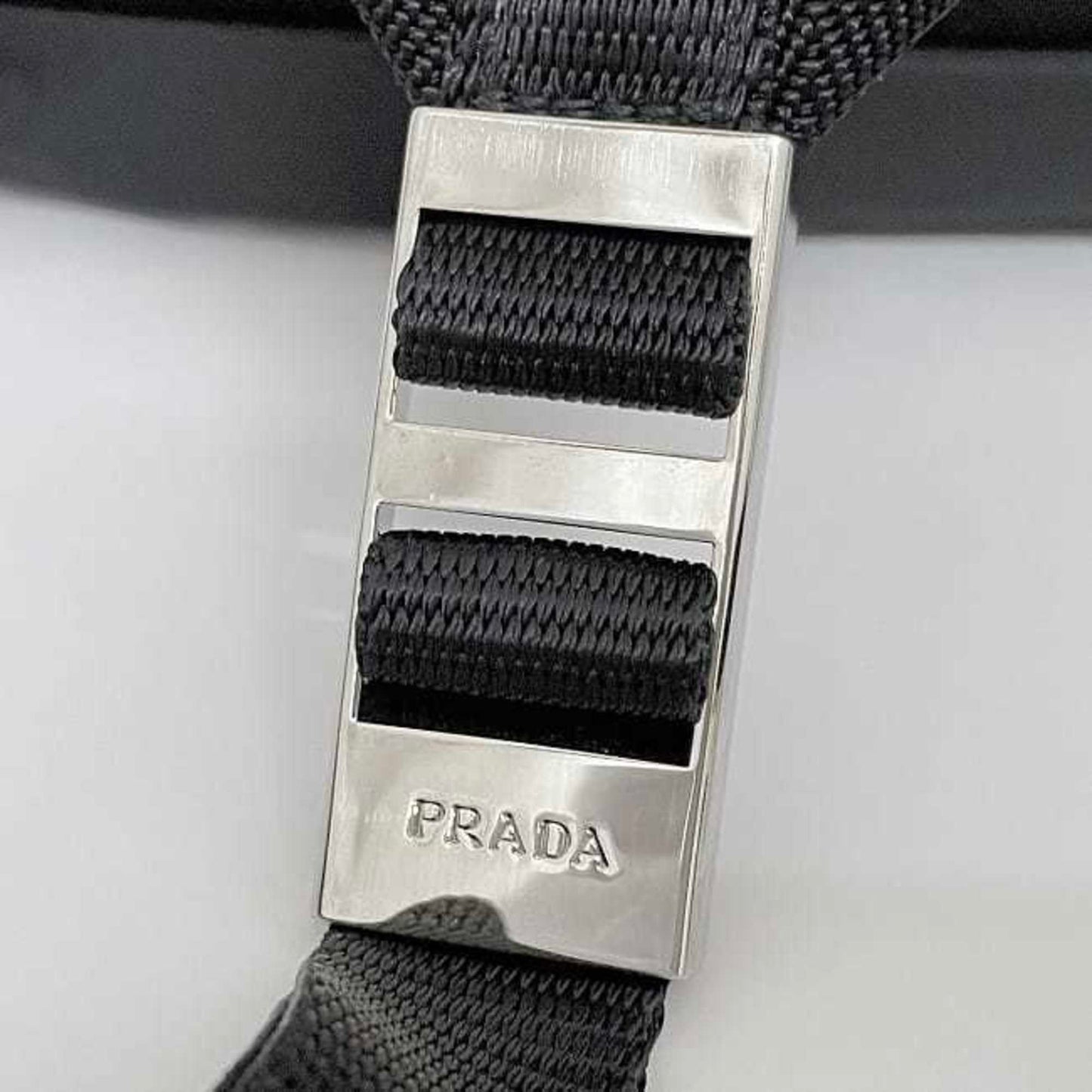Prada Tessuto, Black, NYLON, backpack