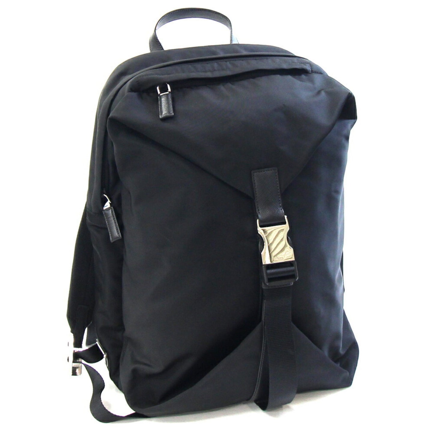 Prada Tessuto, Black, NYLON, backpack