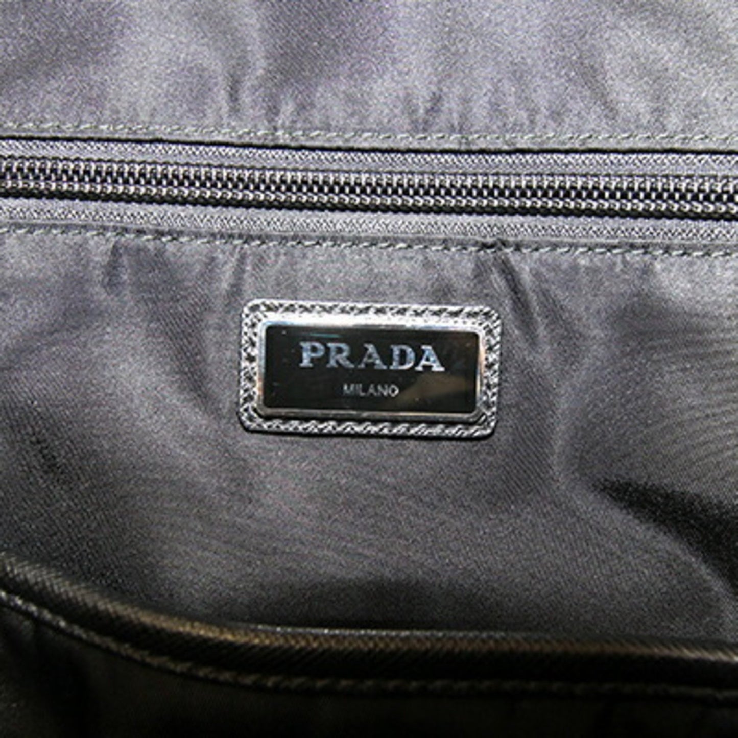 Prada Tessuto, Black, NYLON, backpack