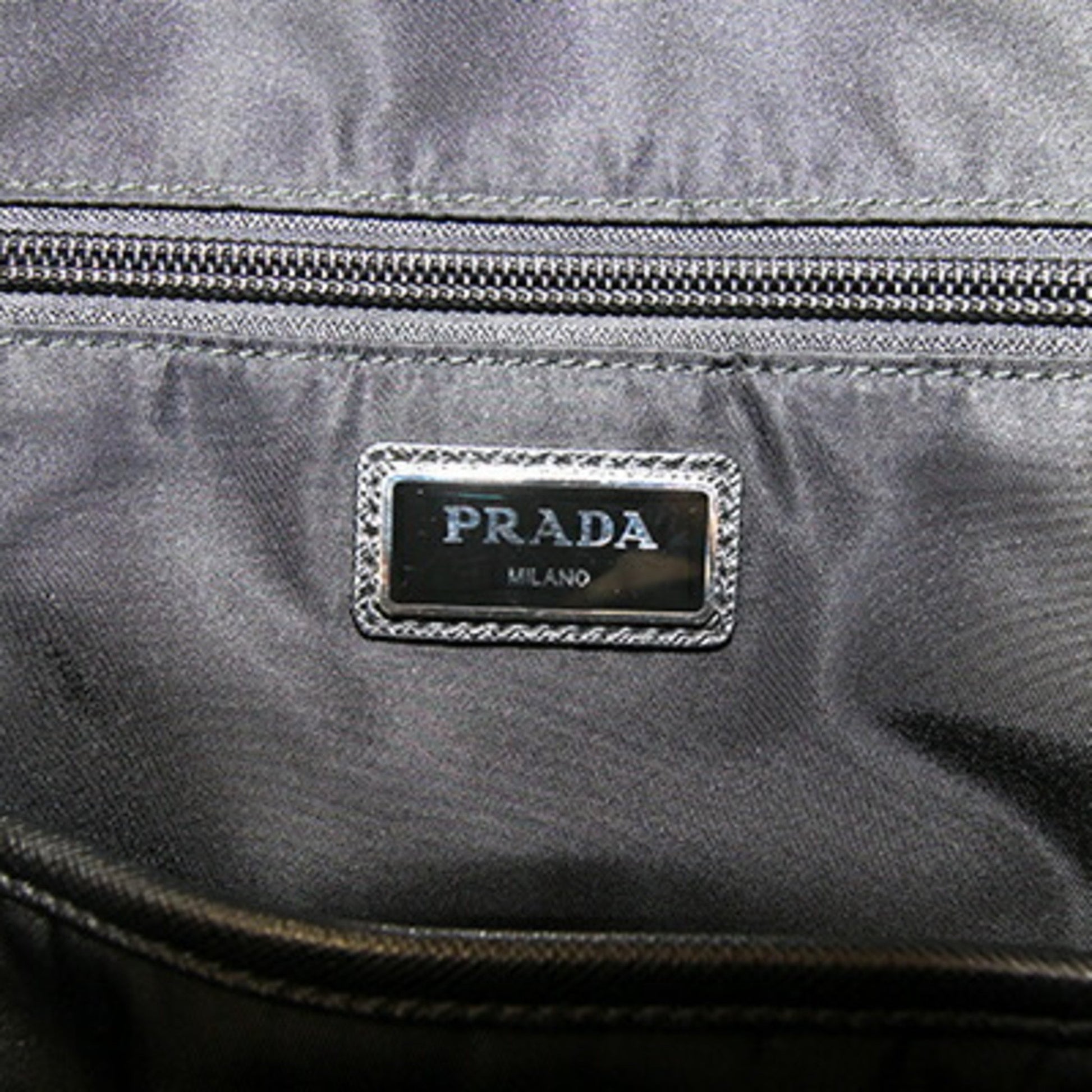 Prada Tessuto, Black, NYLON, backpack