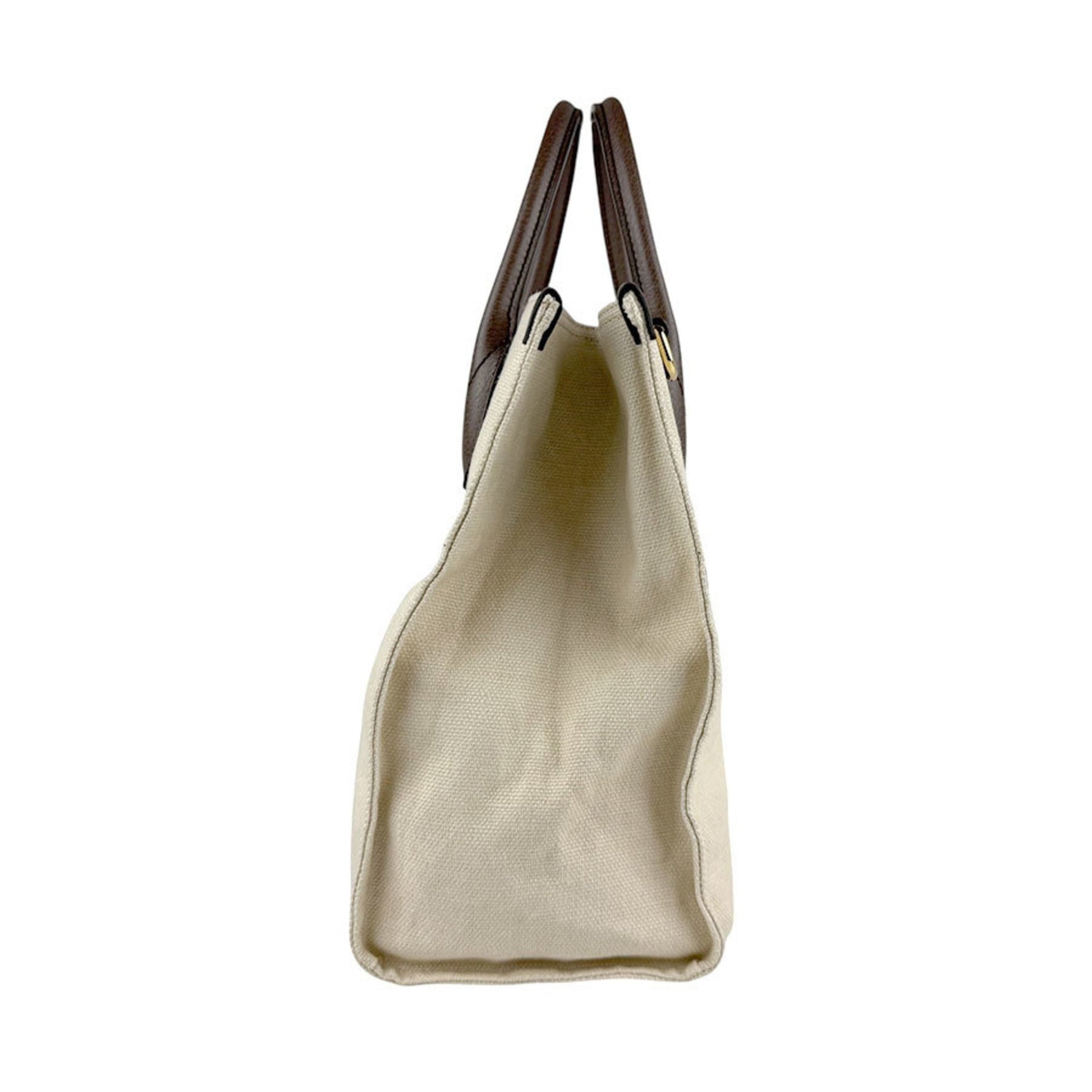 Gucci Interlocking G, IVORY, "CANVAS, LEATHER", handbag