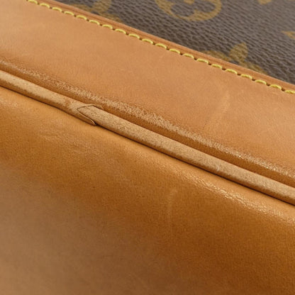 Louis Vuitton Montsouris, Brown, Canvas, backpack
