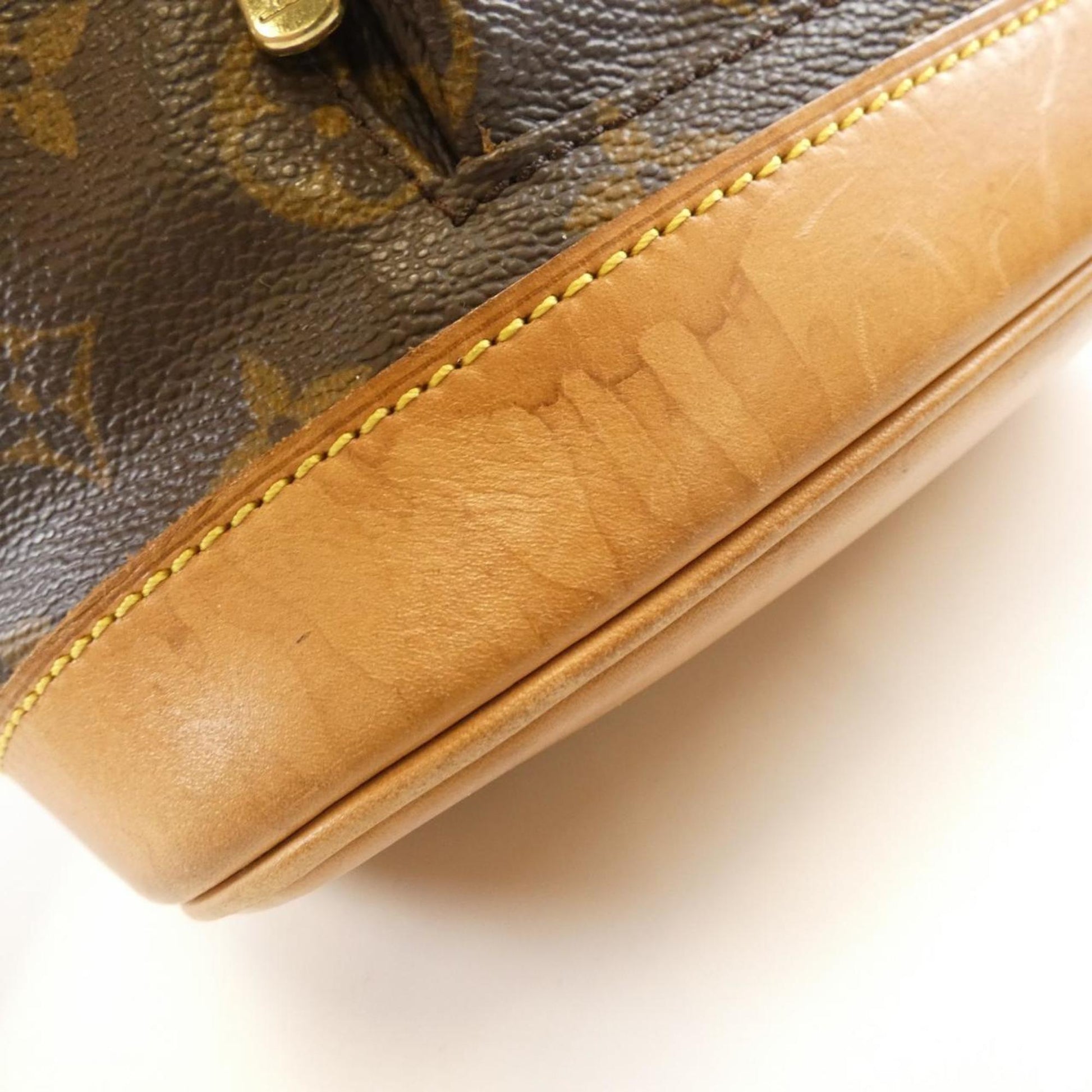 Louis Vuitton Montsouris, Brown, Canvas, backpack