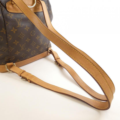 Louis Vuitton Montsouris, Brown, Canvas, backpack