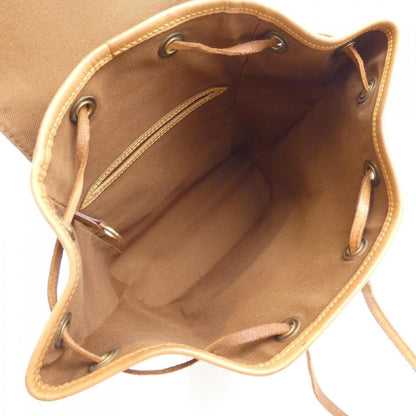 Louis Vuitton Montsouris, Brown, Canvas, backpack