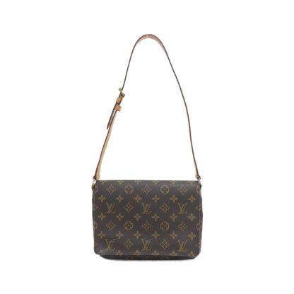 Louis Vuitton Musette Tango, Brown, Canvas, shoulder