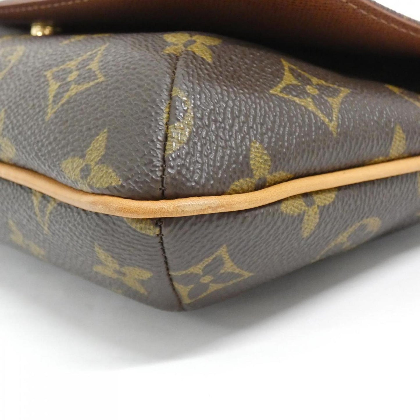 Louis Vuitton Musette Tango, Brown, Canvas, shoulder