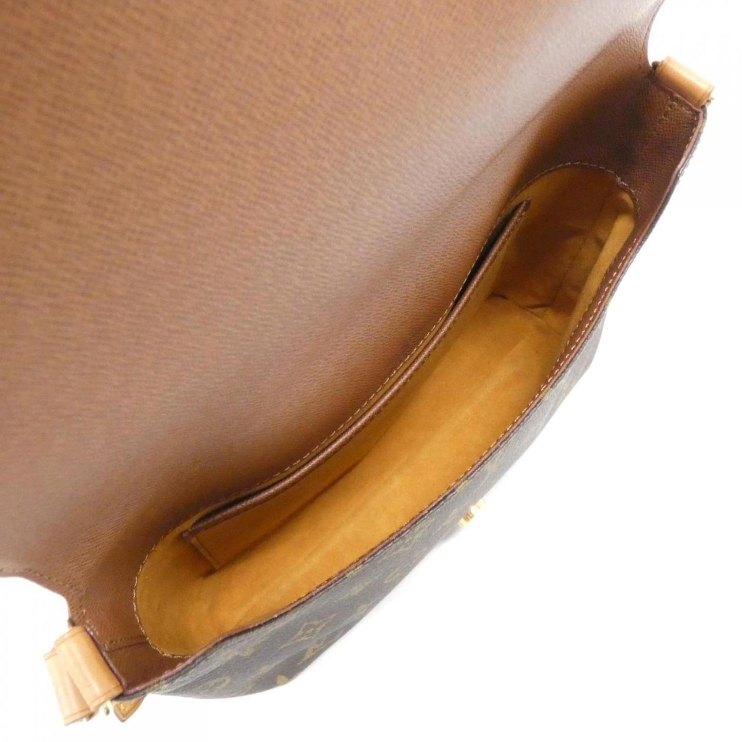 Louis Vuitton Musette Tango, Brown, Canvas, shoulder