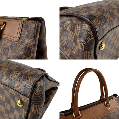 Louis Vuitton Greenwich, Brown, Canvas, handbag