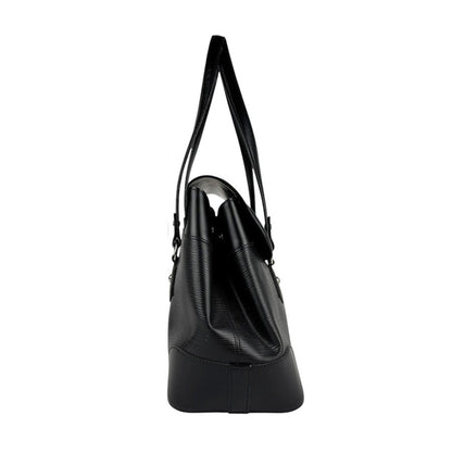 Louis Vuitton Bagatelle, Black, Leather, shoulder