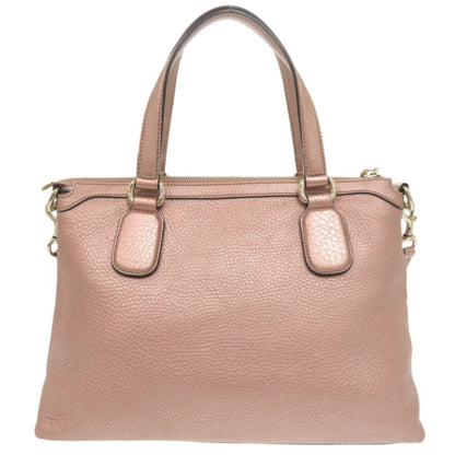 Gucci Soho, Pink, Leather, handbag