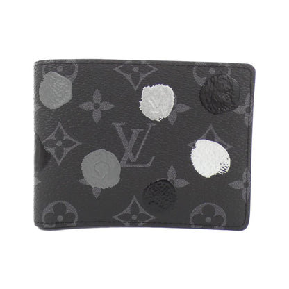 Louis Vuitton Eclipse, Black, Canvas, wallet
