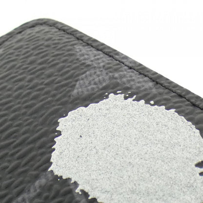 Louis Vuitton Eclipse, Black, Canvas, wallet