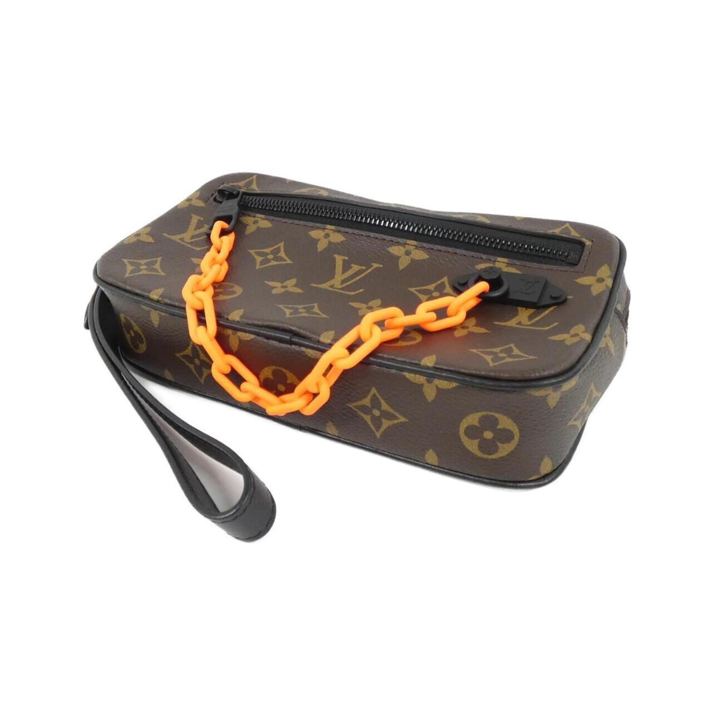 Louis Vuitton Solar, Brown, Canvas, clutch