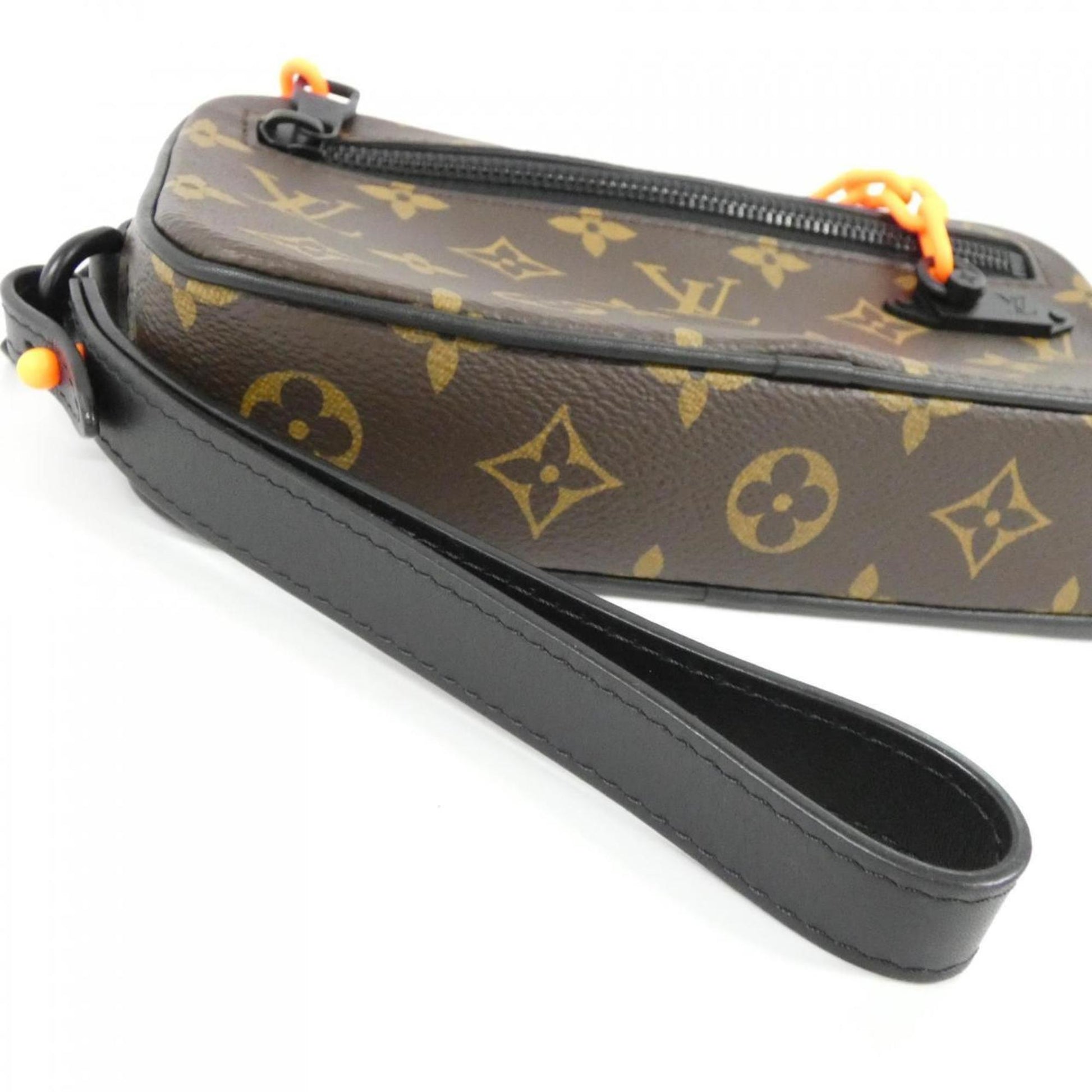 Louis Vuitton Solar, Brown, Canvas, clutch
